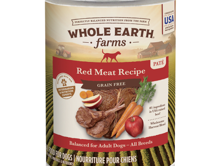 Earth Farms Dog Grain Free Red Meat 12.7oz. (Case of 12) Online