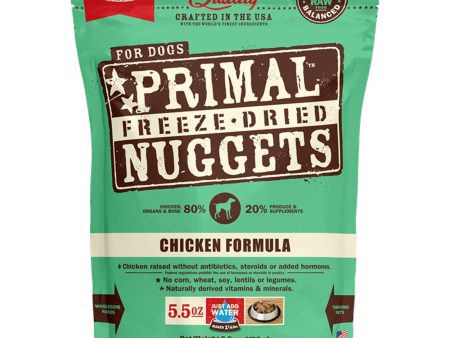 Primal Pet Foods Freeze Dried Dog Food 5.5oz.-Chicken Online Hot Sale