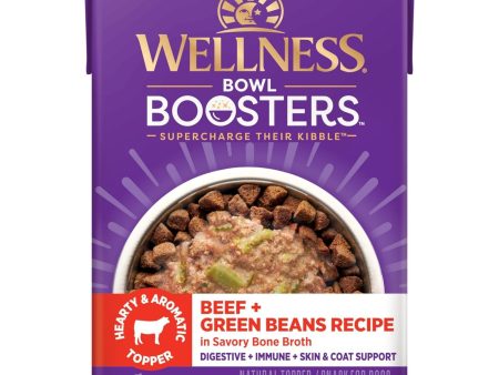 Wellness Bowl Boosters 5.5oz. Beef Green Beans Hearty Topper (Case of 12) Supply