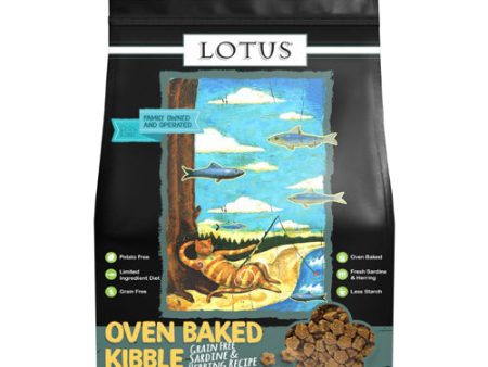 Lotus Cat Grain Free All Life Stages Sardine and Herring 5Lb Fashion