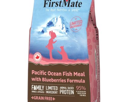 Firstmate Cat Limited Ingredient Grain Free Ocean Fish Blueberries 3.96Lb. on Sale