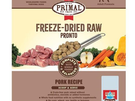 Primal Dog Freeze-Dried Pronto Pork 25oz. For Sale