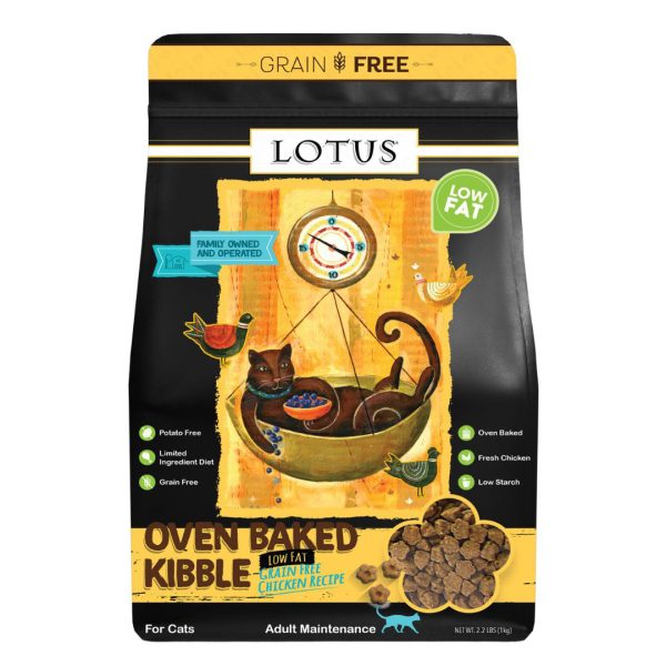 Lotus Cat Grain Free Low Fat Chicken 2.2Lb Hot on Sale