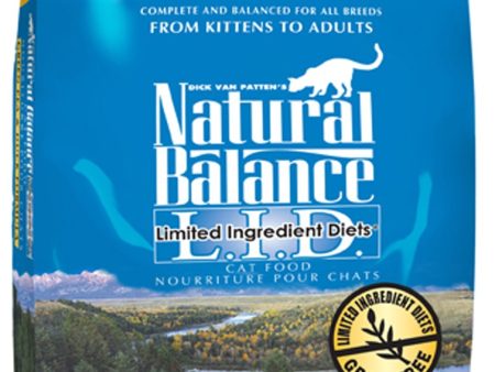 Natural Balance Pet Foods L.I.D. Dry Cat Food Green Pea & Duck 1ea 10 lb Hot on Sale