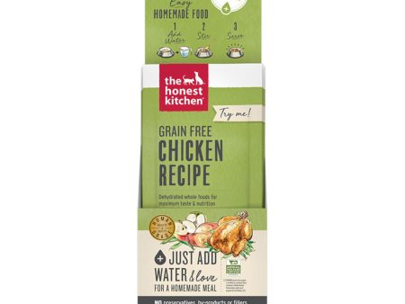 The Honest Kitchen Dog Grain Free Dehydrated Chicken 1.75oz. 10 Count Hot on Sale