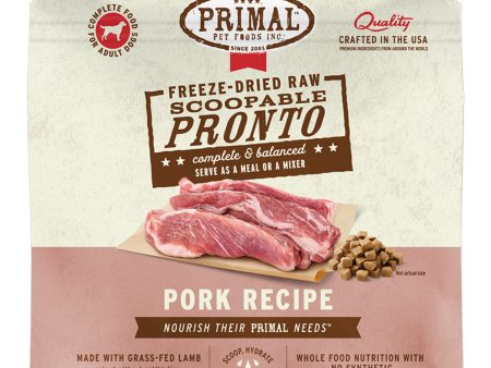 Primal Dog Freeze-Dried Pronto Pork 7oz.. Supply