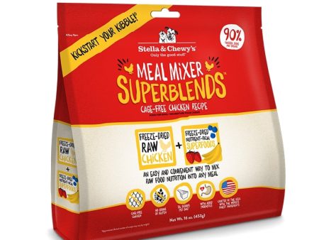 Stella And Chewys Dog Freeze-Dried Superblends Mixer Chicken 16oz. For Discount