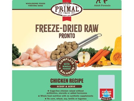 Primal Dog Freeze-Dried Pronto Chicken 25oz. Supply