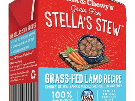 Stella and Chewys Dog Stew Grass Fed Lamb 11oz. (Case of 12) Discount