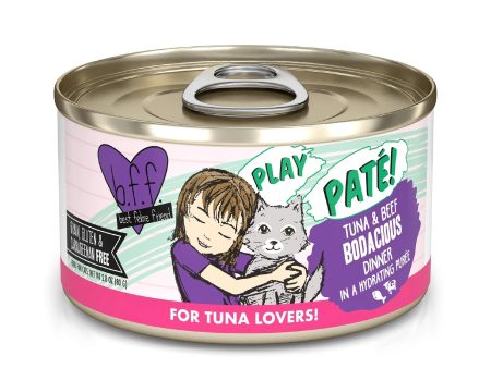 BFF Cat Play Tuna and Beef Bodacious Dinner 2.8oz.(Case of 12) Sale