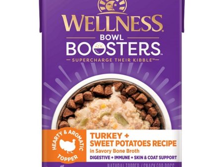 Wellness Bowl Boosters 5.5oz Turkey Sweet Potato Hearty Topper (Case of 12) For Sale