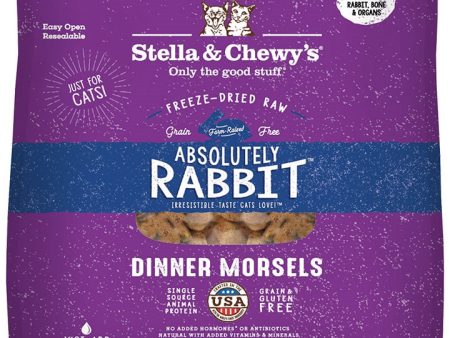 Stella and Chewys Cat Freeze-Dried Rabbit Dinner 8oz. on Sale