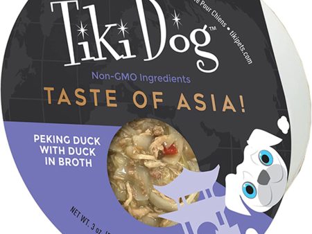 Tiki Pets Dog Gourmet Asia Chicken 3oz. (Case of 4) For Discount