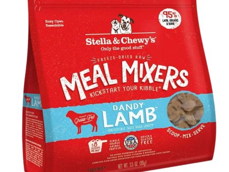 Stella and Chewys Dog Freeze-Dried Tantalizing Lamb Meal Mixers 35oz. Fashion