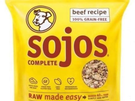 Sojos Complete Beef Recipe Adult Freeze-Dried Grain-Free Dehydrated Dog Food, 7 Lbs Online Sale