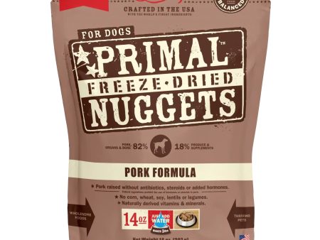 Primal Pet Foods Freeze Dried Dog Food 14oz. Pork Discount