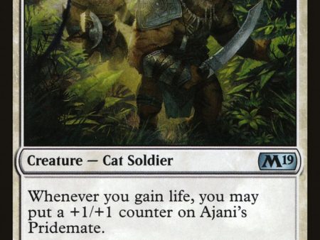 Ajani s Pridemate [Core Set 2019] For Sale