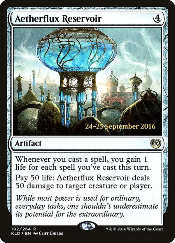 Aetherflux Reservoir [Kaladesh Prerelease Promos] Supply