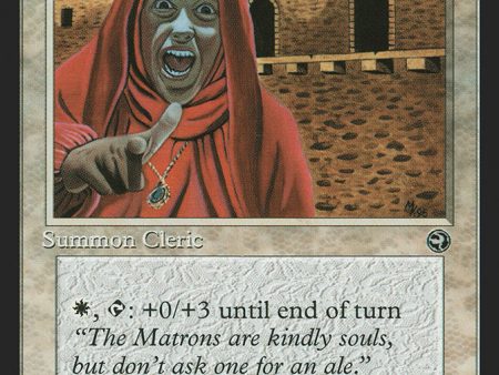 Abbey Matron (Halina Flavor Text) [Homelands] on Sale