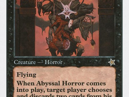 Abyssal Horror [Starter 1999] Hot on Sale