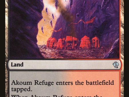 Akoum Refuge [Duel Decks: Zendikar vs. Eldrazi] For Discount