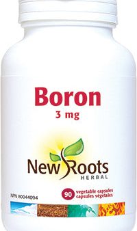 New Roots Herbal Boron 3mg (90 Veg Caps) For Cheap