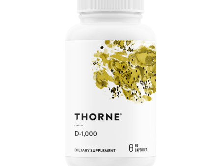 Thorne Vitamin D-1,000 (90 Capsules) Sale