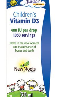 New Roots Herbal Children’s Vitamin D3 (30 ml) Supply