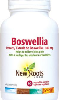 New Roots Herbal Boswellia Extract 380mg (90 Veg Caps) Online Sale