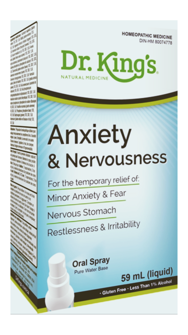 Dr. King s Anxiety & Nervousness (59ml) Online now