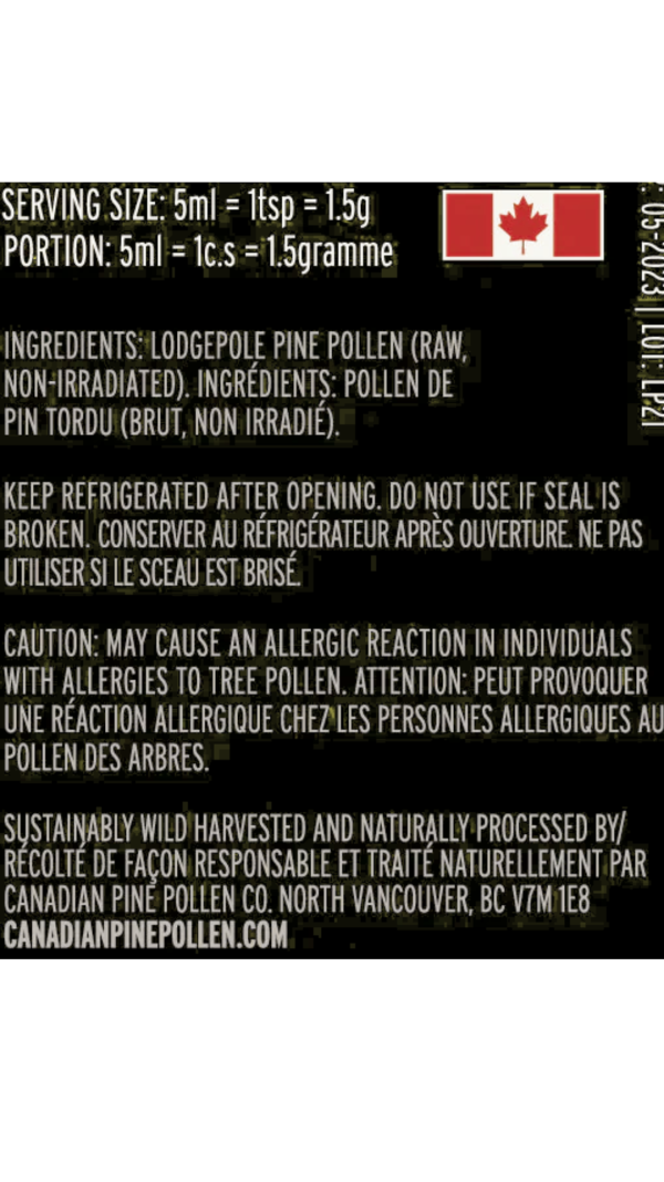 Canadian Pine Pollen Lodgepole Pine Pollen Cheap