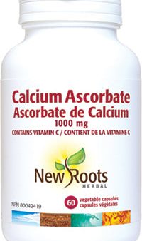 New Roots Herbal Calcium Ascorbate 1000mg (60 Veg Caps) Online