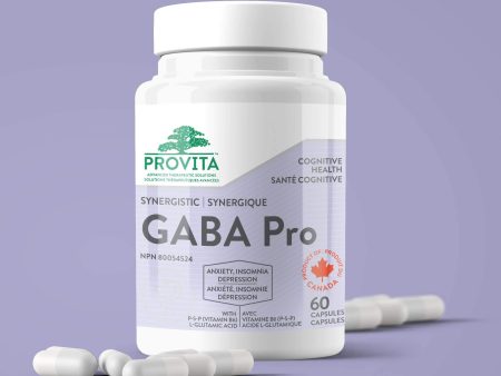 Provita Nutrition & Health Synergistic GABA Pro™ (60 caps) Hot on Sale